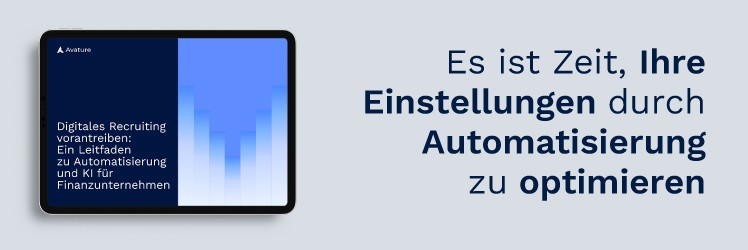 Ein Banner mit dem Cover des E-Books, der lautet: „Es ist Zeit, Ihre Einstellungen durch Automatisierung zu optimieren“.